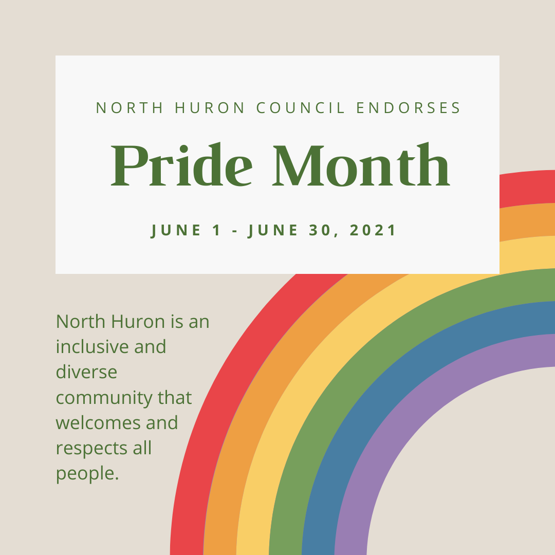 North Huron Pride Month image