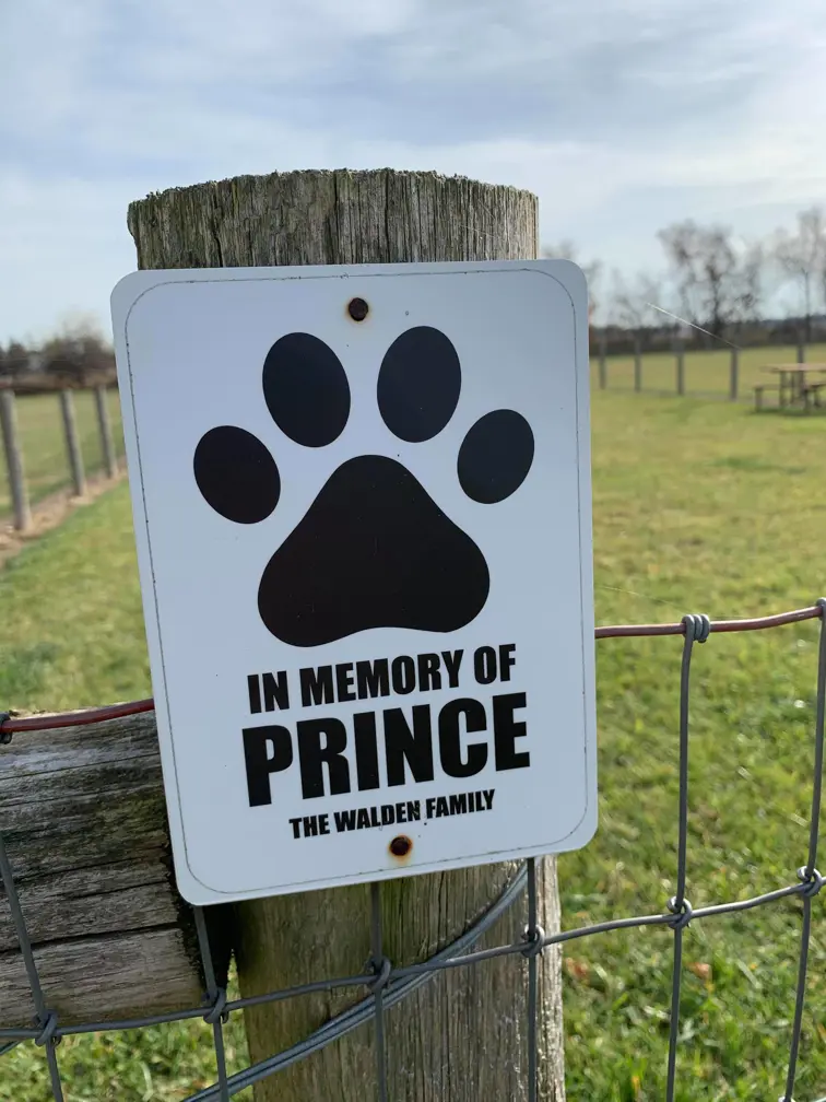 Dog Park Sign