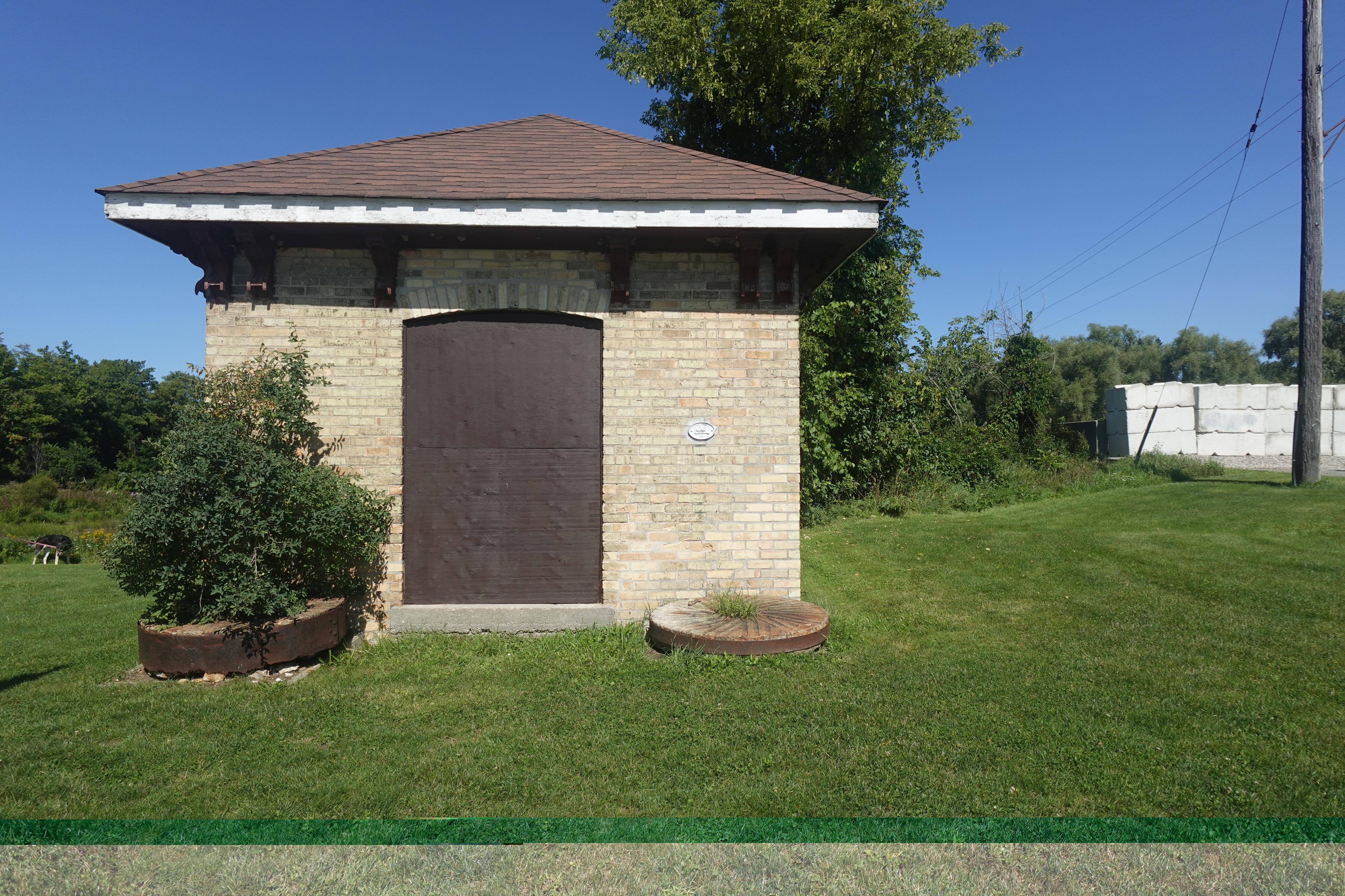 A photo of the 1885 Pump House in Wingham